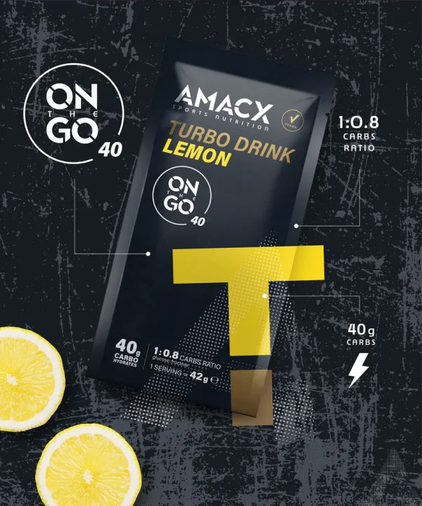 AMACX Turbo Drink On The Go Limón | 12 pack