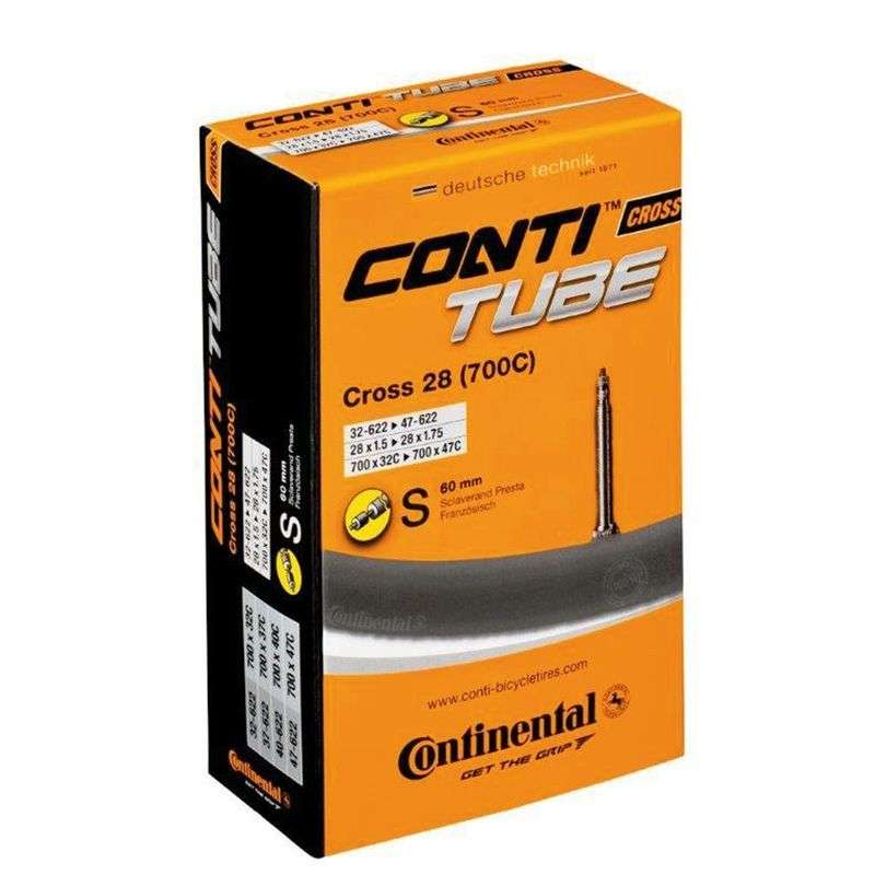 CONTINENTAL - CÁMARA CROSS 700x32-47 VALVULA PRESTA 60 mm