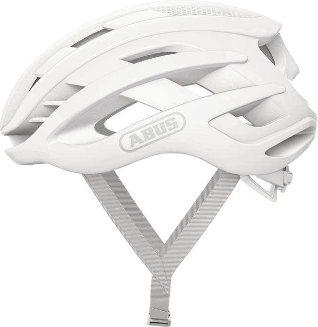 ABUS - Casco ciclismo AIRBREAKER Pure White