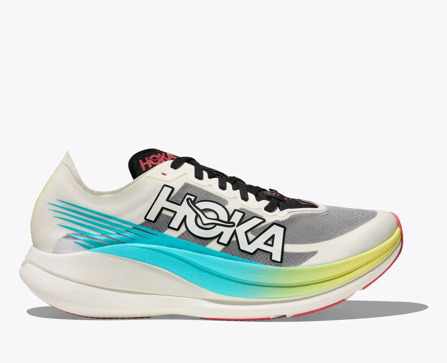 HOKA - ZAPATILLA ROCKET X 2 (UNISEX) yuzu/cielo blue