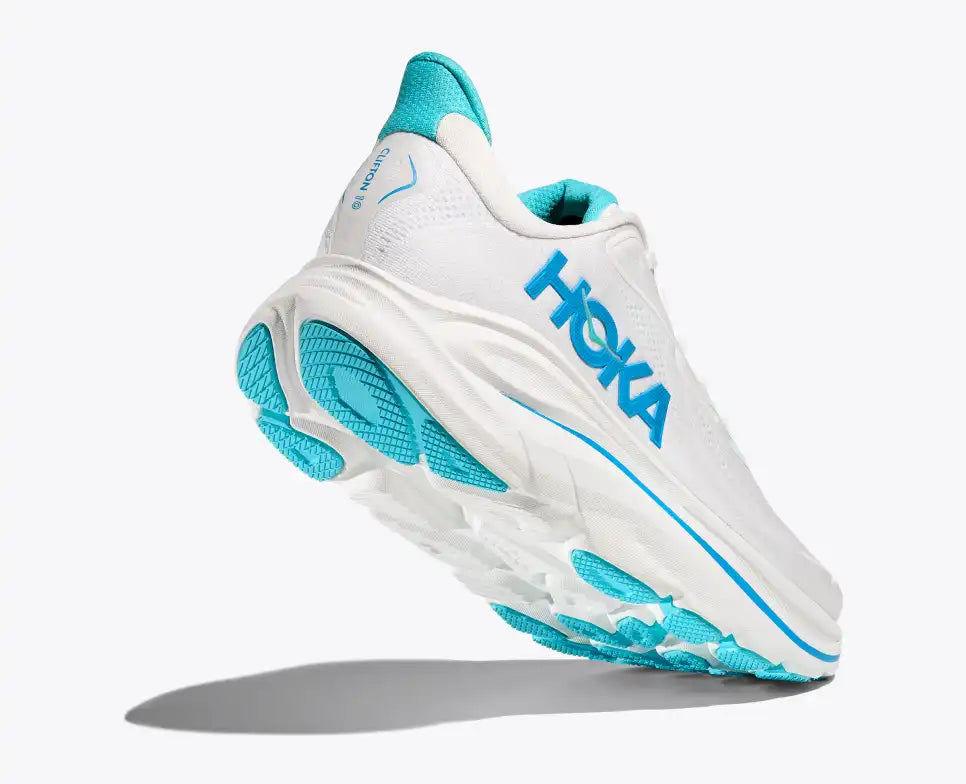 HOKA - CLIFTON 10 white/skyward b