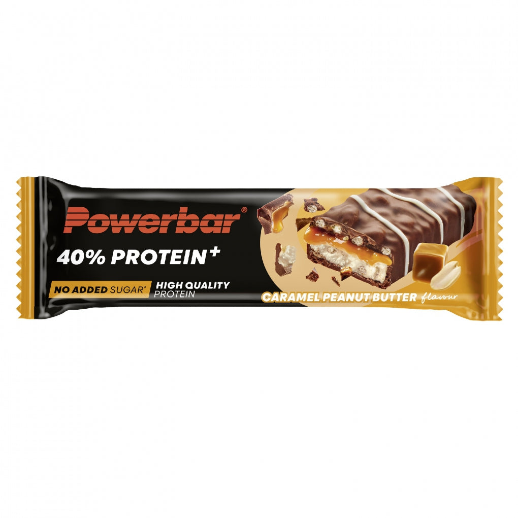 PowerBar - Barrita ProteinPlus 40% Caramelo Crema de Cacahuete Crisp
