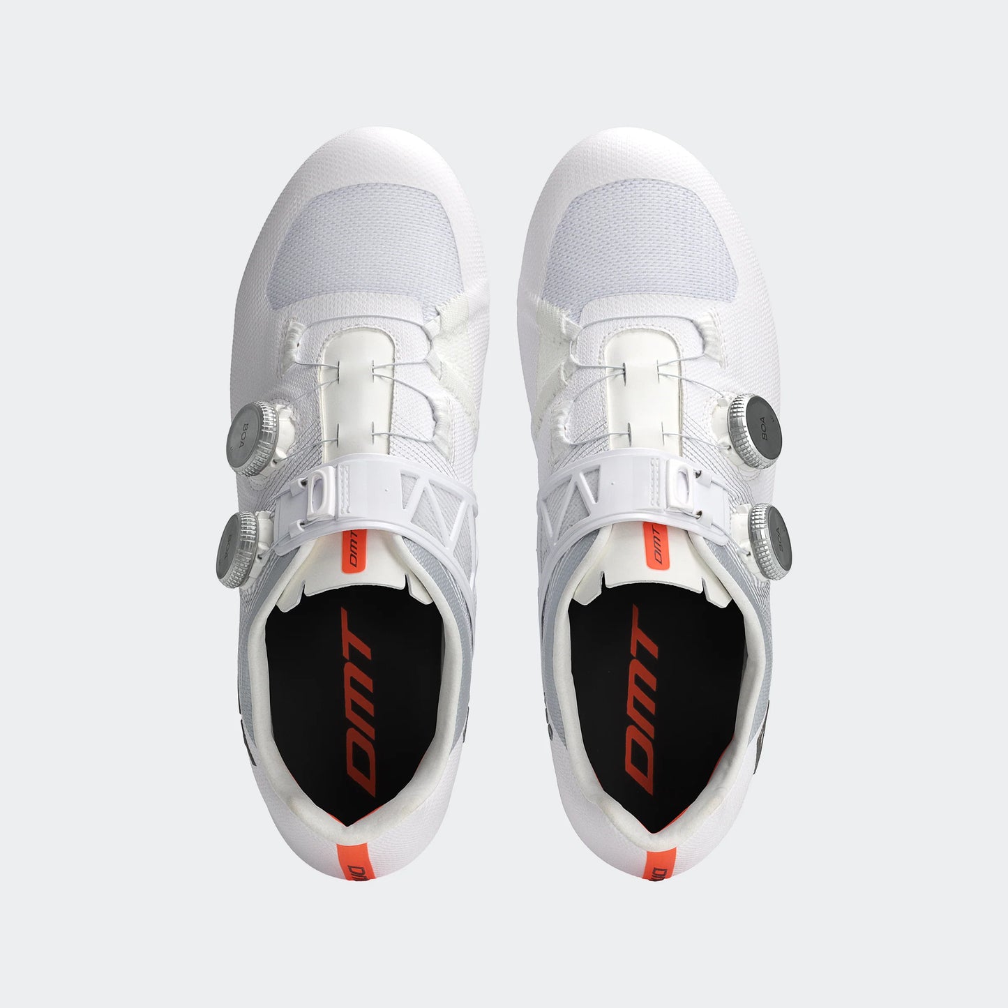 DMT- Zapatillas Ciclismo Carretera KR0 EVO WHITE/SILVER