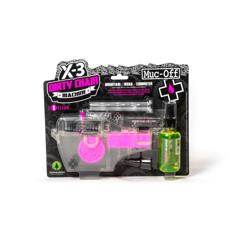 APARATO MUC-OFF - X3 LIMPIADOR CADENA+LIQUIDO (X-3 DIRTY CHAIN MACHINE)