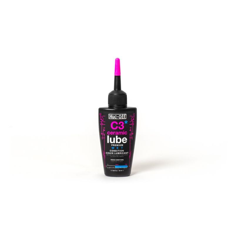 MUC-OFF - ACEITERA LUBRICANTE C3 CERAMICO CLIMA HUMEDO 50 ml