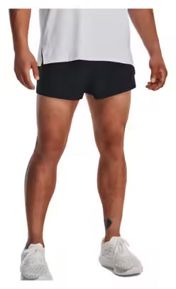 Pantalón Corto Under Armour Launch Perf Split Negro