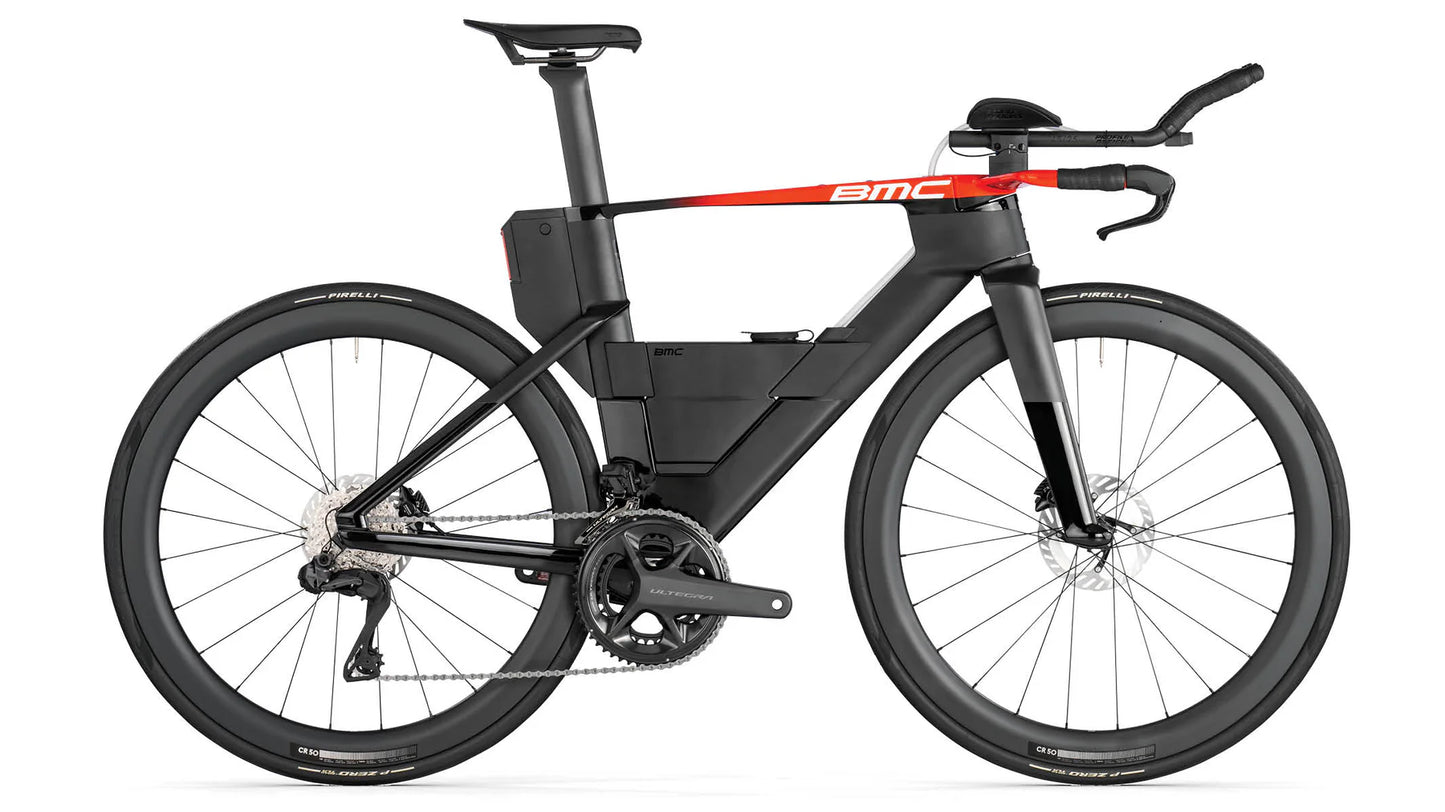 BMC - Speedmachine 01 THREE Carbon Black / Neon Red