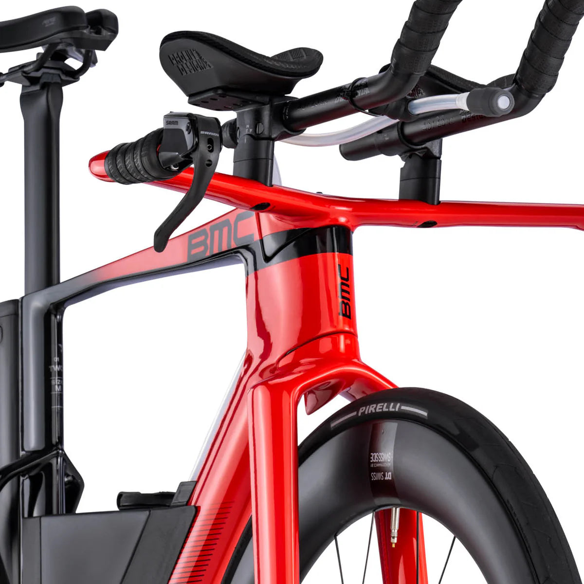 BMC - Speedmachine 01 TWO NEON RED / CARBON BLACK