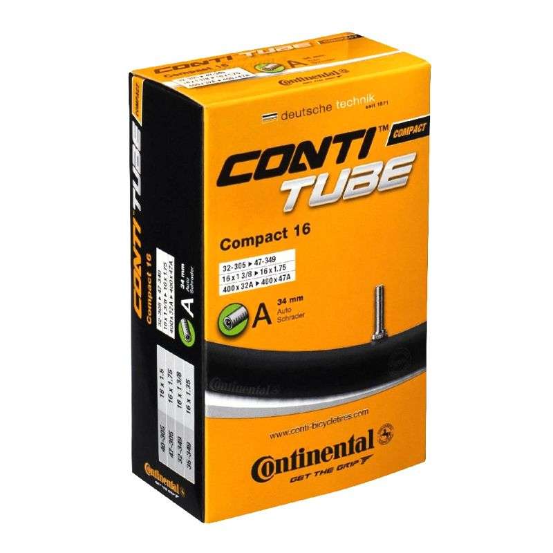 CONTINENTAL - CÁMARA COMPACT 16x1 3/8-1.75 VALVULA STANDARD 34 mm