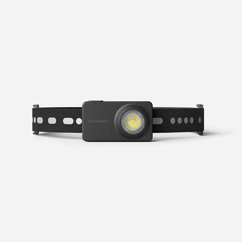 BOOKMAN MONOCLE - LUZ FRONTAL CABEZA USB NEGRO