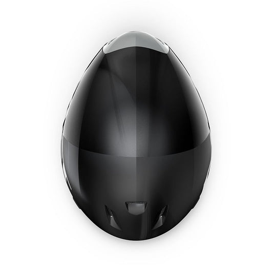 MET - CASCO CRONO - TRIATLON CODATRONCA NEGRO/PLATA MATE BRILLO