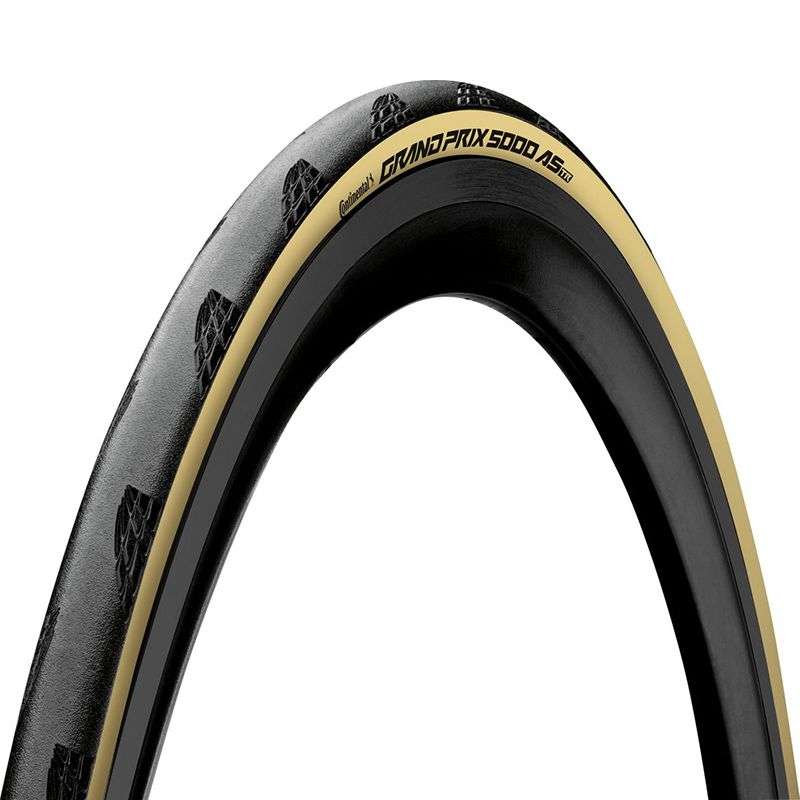 CONTINENTAL - CUBIERTA GRAND PRIX 5000 ALLSEASON 700x28C TUBELESS READY PLEG. NEGRO/CREMA REFL. 28-622