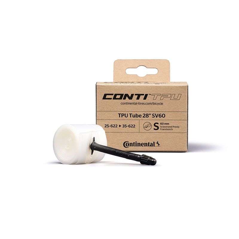 CONTINENTAL - CAMARA TPU 28" 700x25-35 VALVULA PRESTA 60 mm
