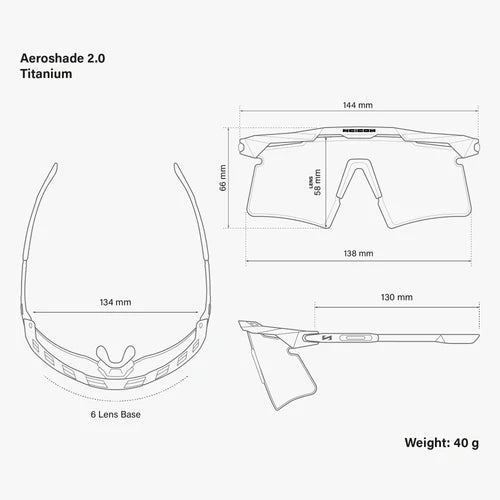 SCICON - AEROSHADE 2.0 TITANIUM - Negro Rosa