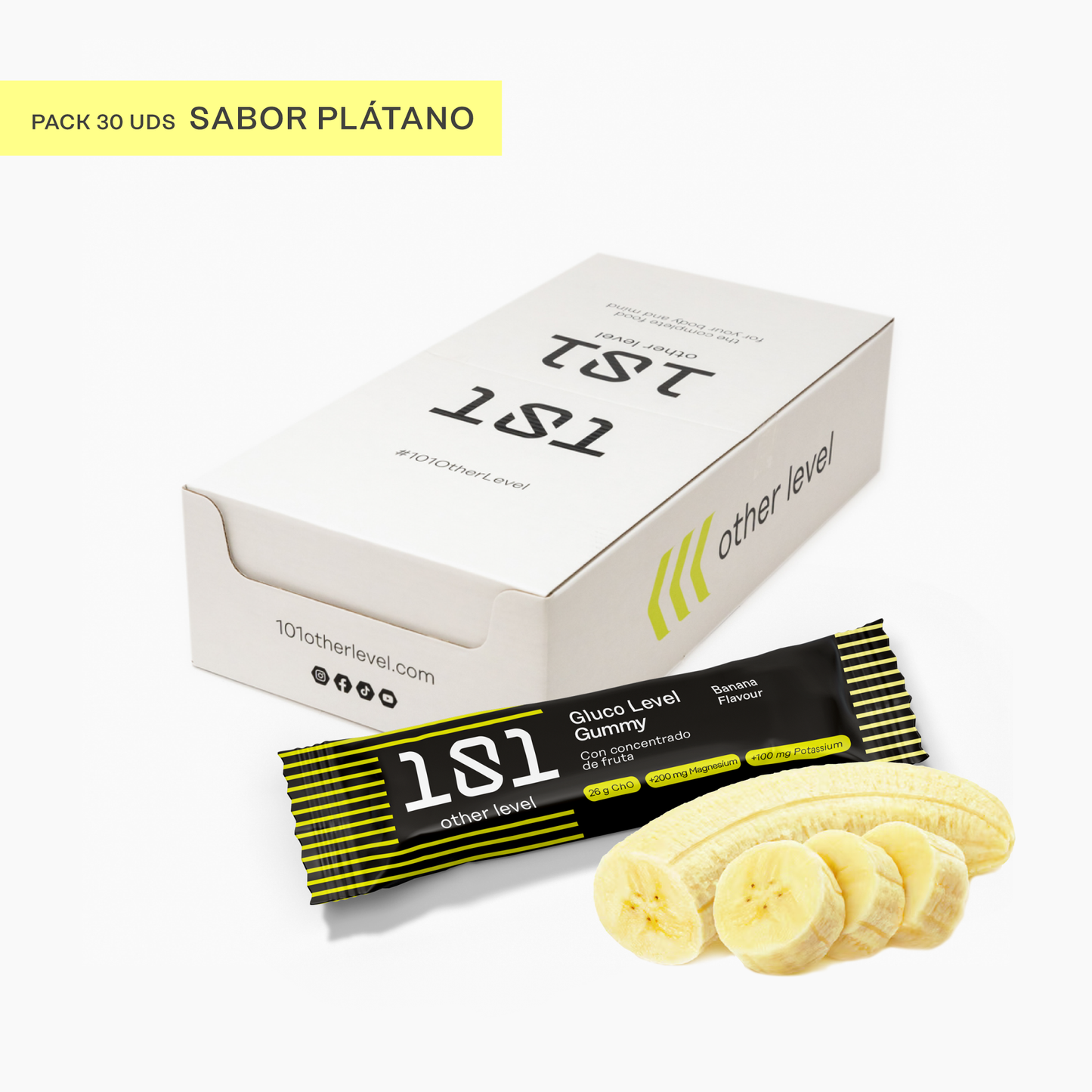 101 OTHER LEVEL - GLUCO LEVEL GUMMY Banana