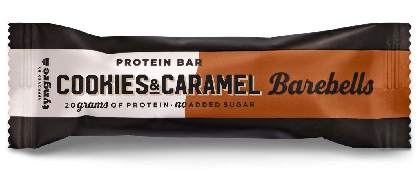 BAREBELLS - PROTEIN BAR - COOKIES & CARAMEL