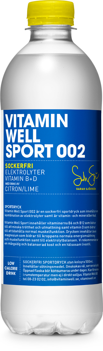 VITAMIN WELL - SPORT 002 ELECTROLYTES VITAMIN b+D LEMON/LIME