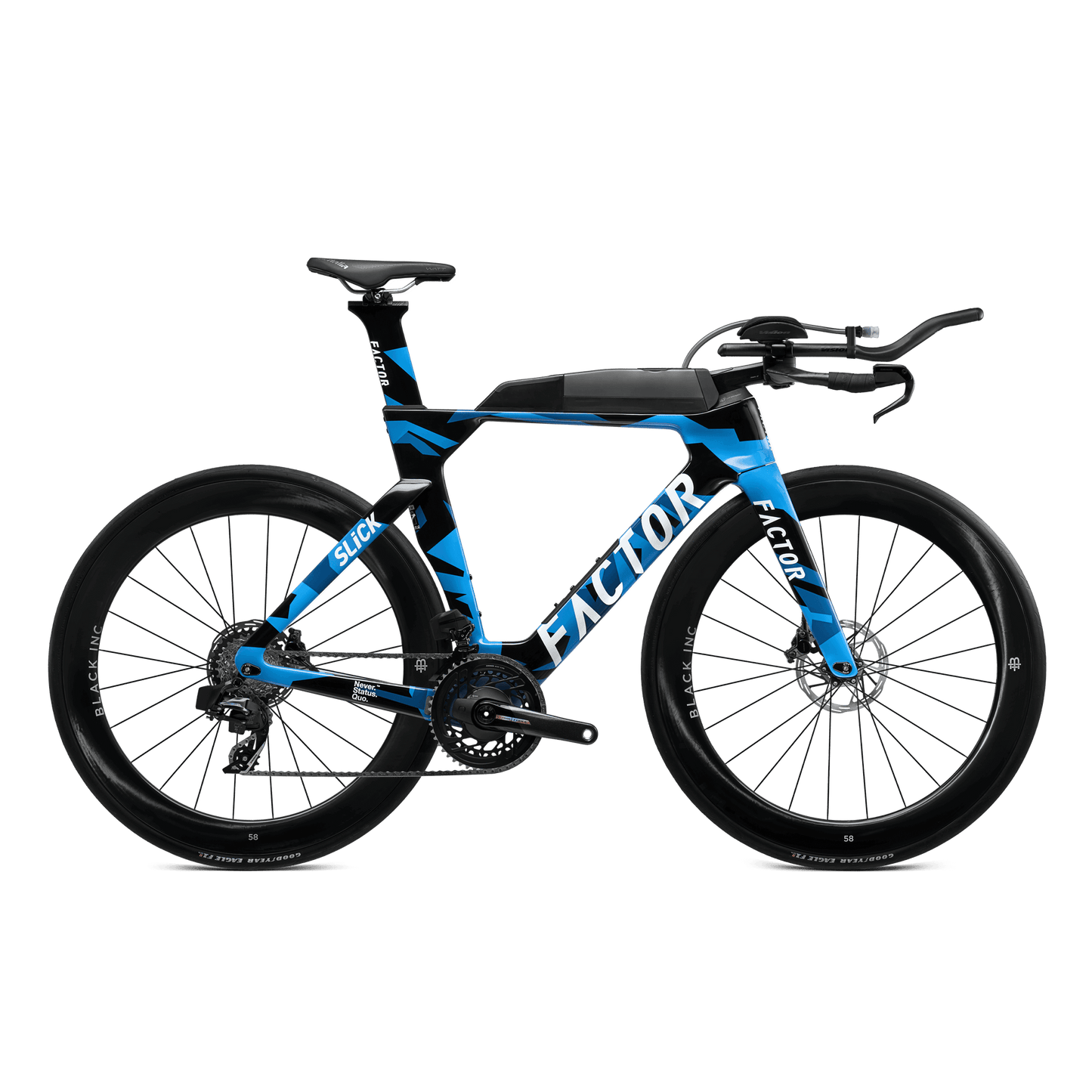 FACTOR - SLICK - SRAM FORCE W/ POWER METER NEBULA BLUE