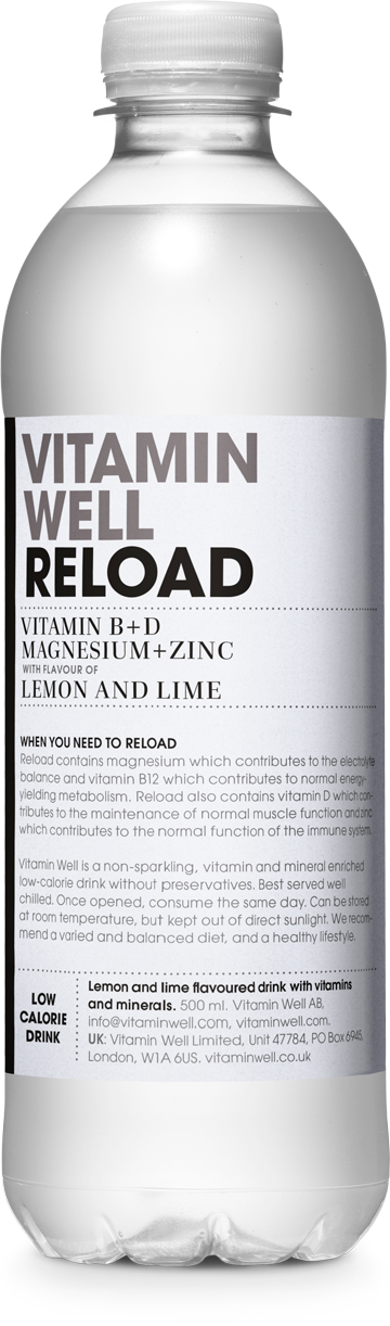 VITAMIN WELL - RELOAD VITAMIN B + D mAGNESIUM + ZINC LEMON AND LIME