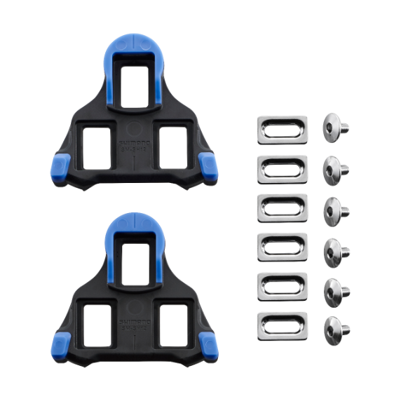 SHIMANO Juego de calas AZUL