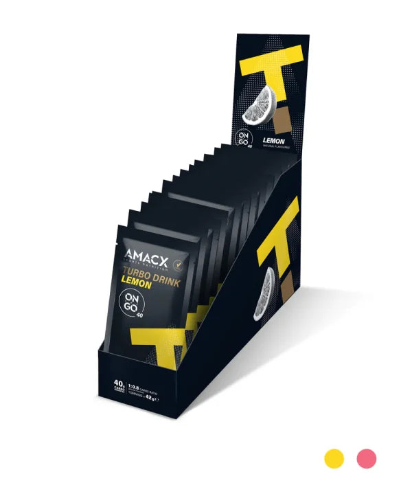 AMACX Turbo Drink On The Go Limón | 12 pack