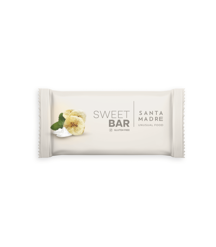 SANTA MADRE - Barrita Energética Sin Gluten · Sweet Bar - Plátano Salado