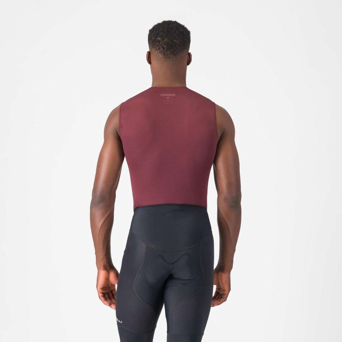 CASTELLI - Camiseta interior Pro Mesh 2.0 s/m Burdeos osc