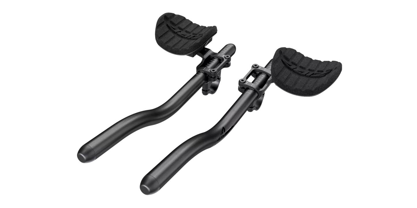 ZIPP - EXTENSIONES VUKA ALUMINA EVO 110 CON ZIPP VUKA CLIP ABRAZADERA INFERIOR ALUMINIO NEGRO