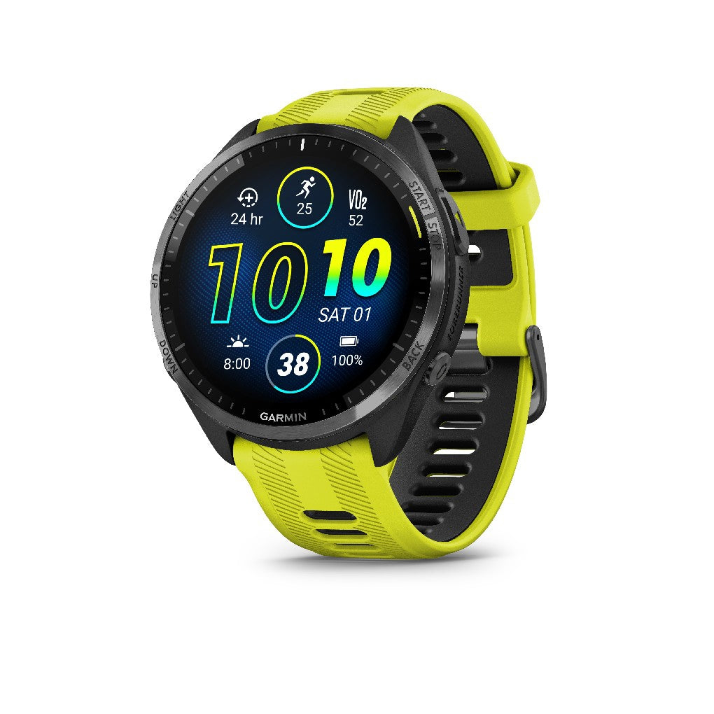 GARMIN - Reloj Forerunner 965 Music Amarillo