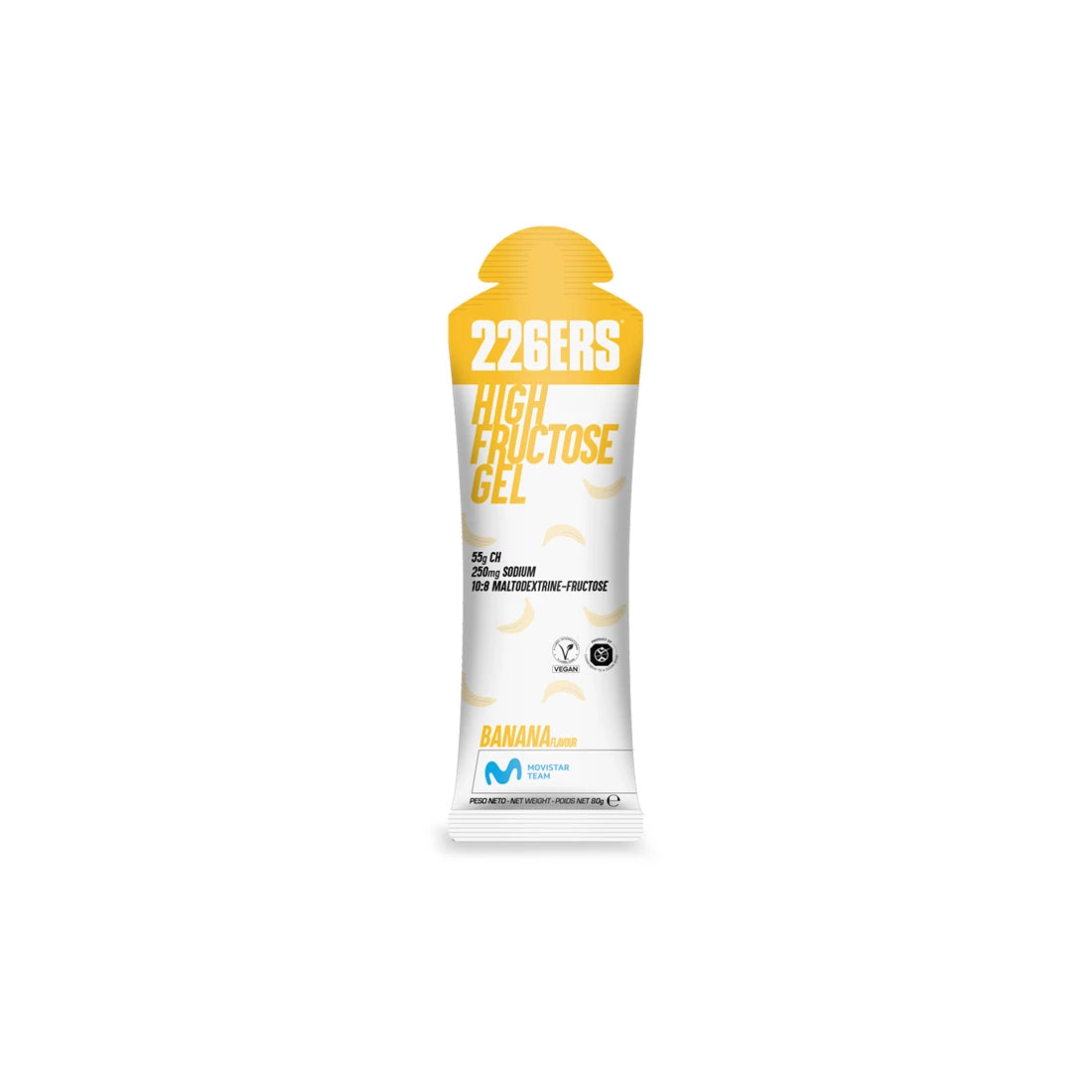 226ers - HIGH FRUCTOSA GEL - Gel Energético - 80g