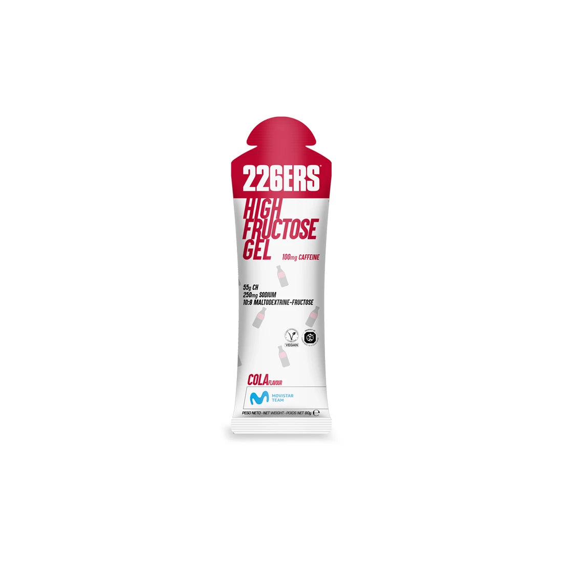 226ers - HIGH FRUCTOSA GEL - Gel Energético - 80g