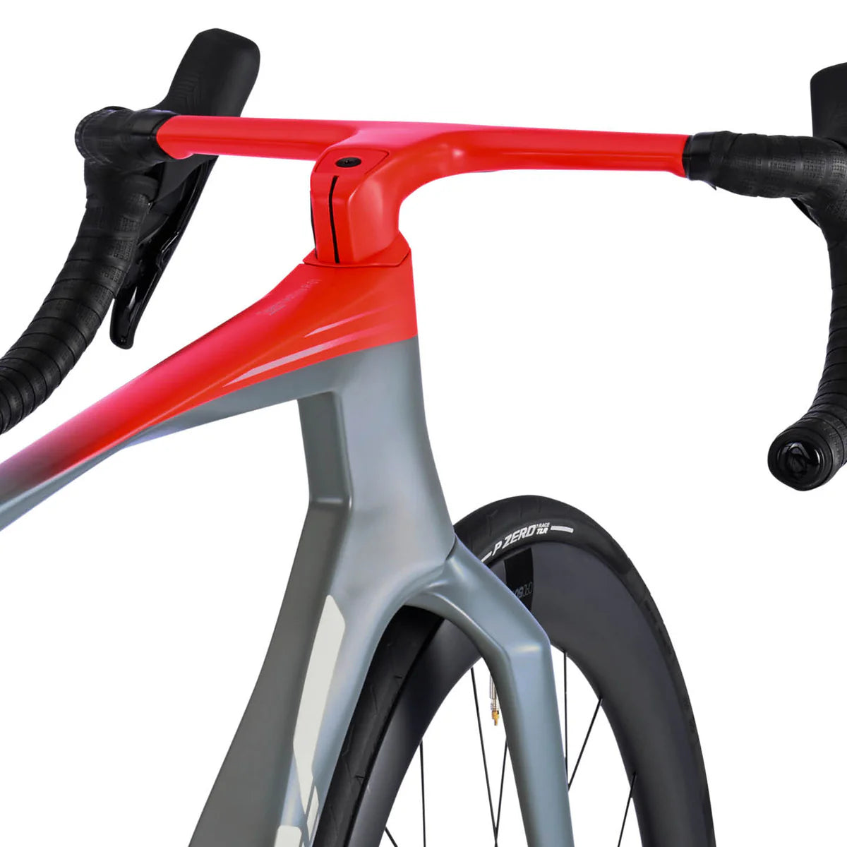 BMC - Teammachine R 01 THREE IRON GREY / NEON RED