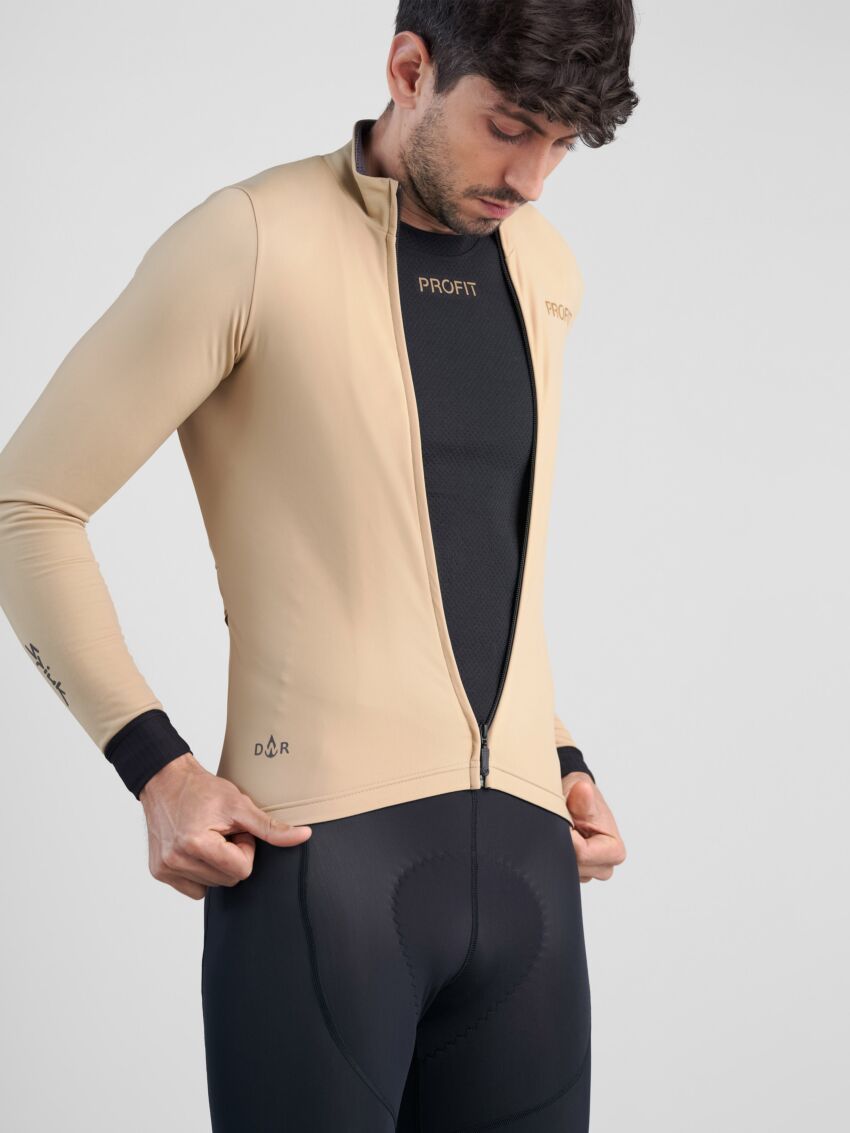 SPIUK - Maillot PROFIT COLD&RAIN - COLOR CREMA