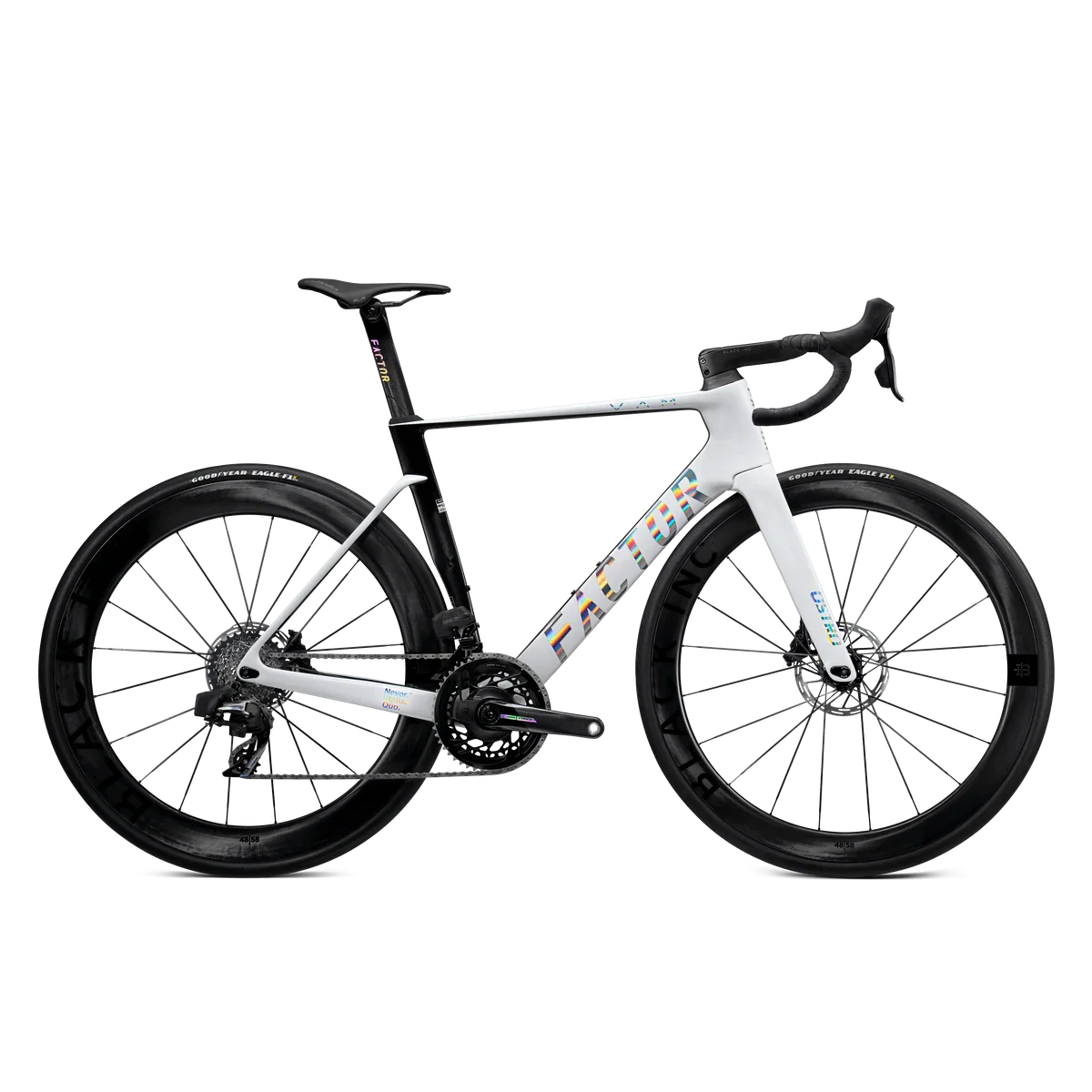 OSTRO VAM - SRAM Force w/ Power Meter - White Chrome