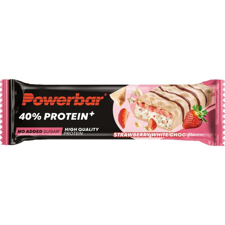 PowerBar - Barrita ProteinPlus 40% Fresa y Chocolate Blanco