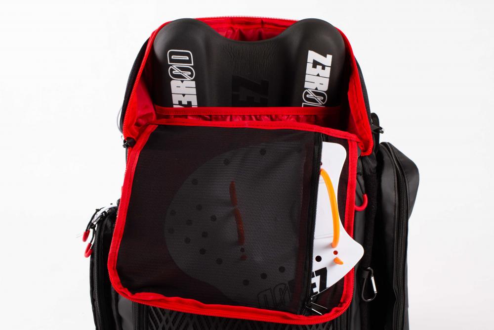 Z3ROD - Mochila de deporte - Negro y Rojo