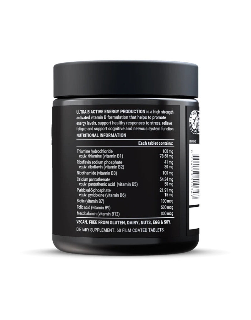 PILLAR PERFORMANCE - Ultra B Active Pillar Performance Peak Performance 60 Tablets
