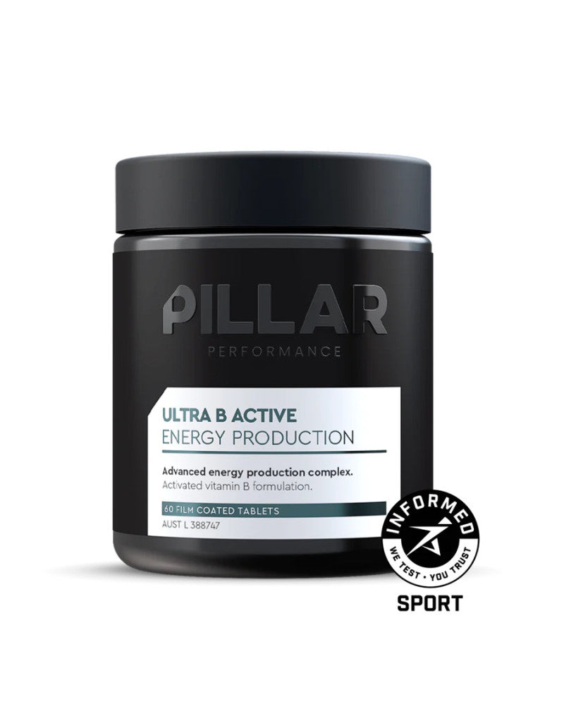 PILLAR PERFORMANCE - Ultra B Active Pillar Performance Peak Performance 60 Tablets