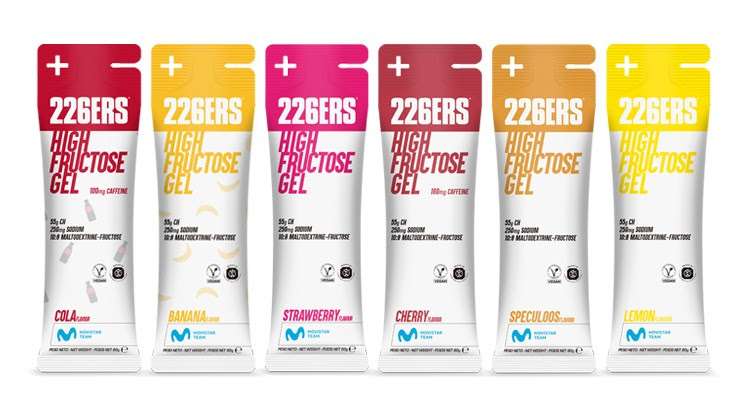 226ers - HIGH FRUCTOSA GEL - Gel Energético - 80g