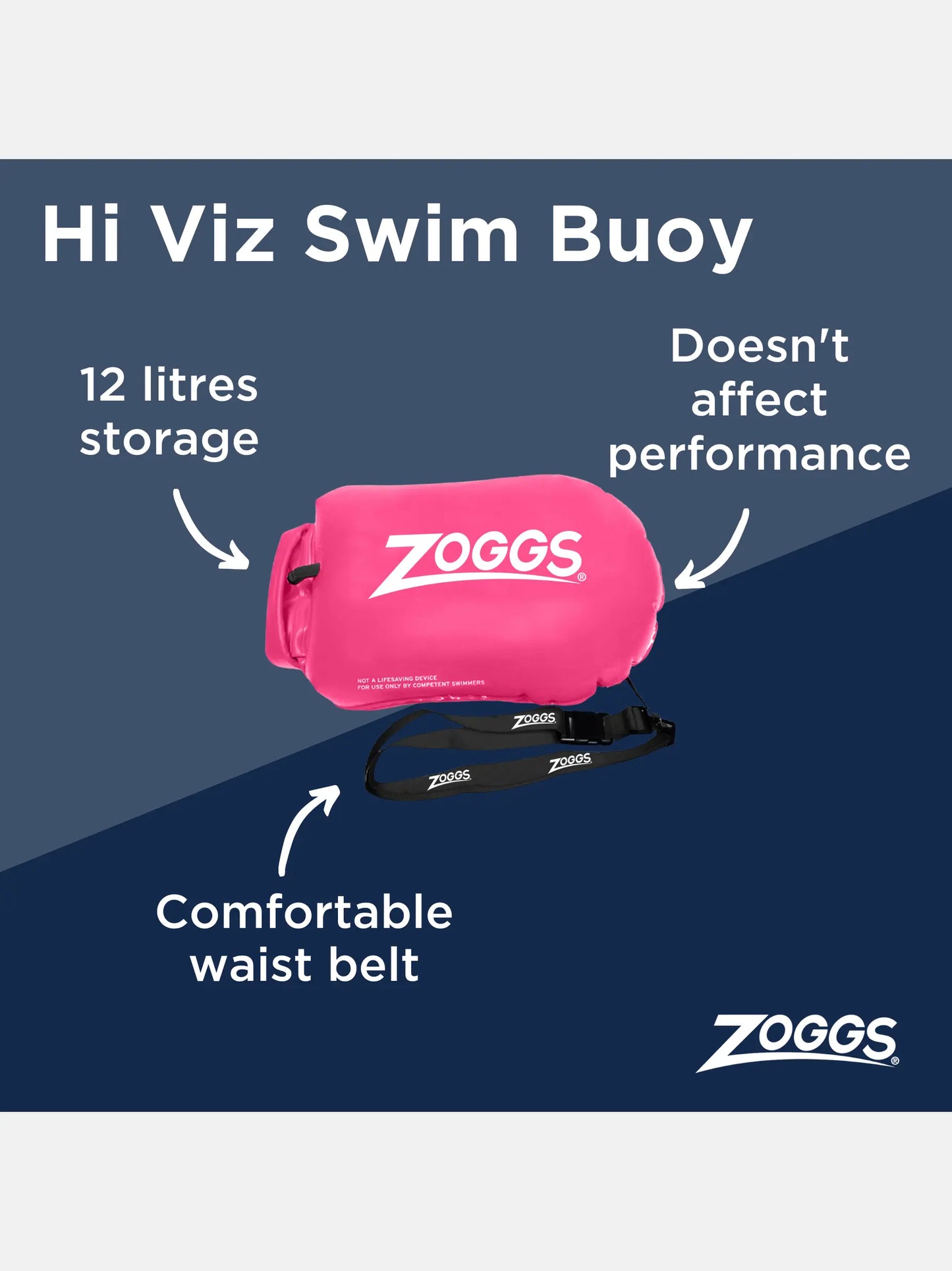 ZOGGS - Boya Hi Viz Rosa