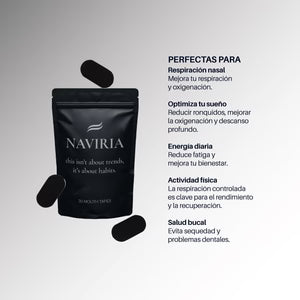 NAVIRIA TAPE - Cinta bucal - Pack 30 uds