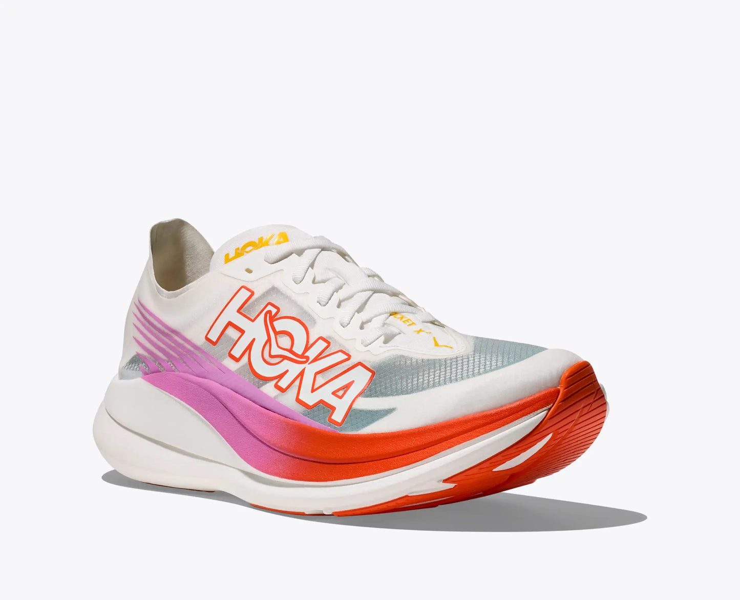 HOKA - ZAPATILLA ROCKET X 2 (UNISEX) frost / lava