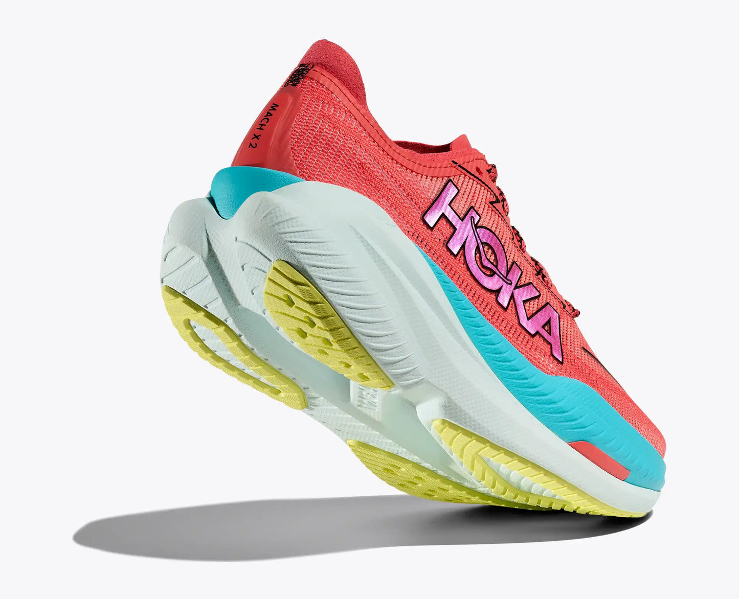 HOKA - MACH X 2 grapefruit / electric coral
