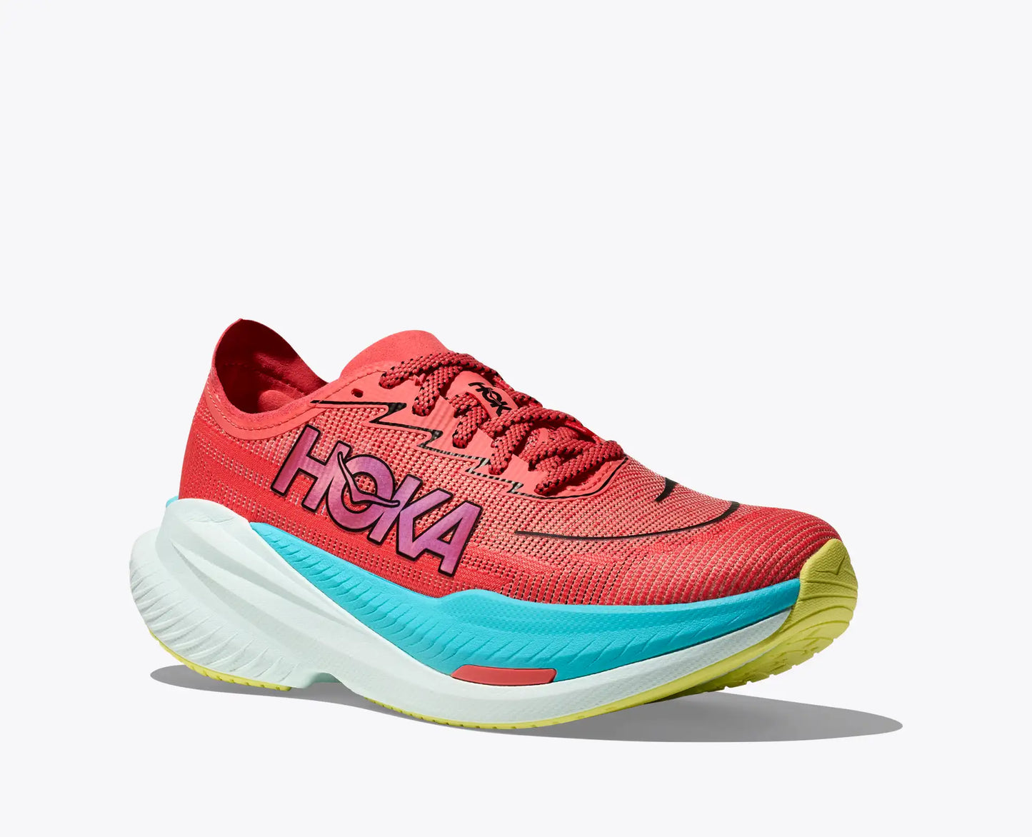 HOKA - MACH X 2 grapefruit / electric coral