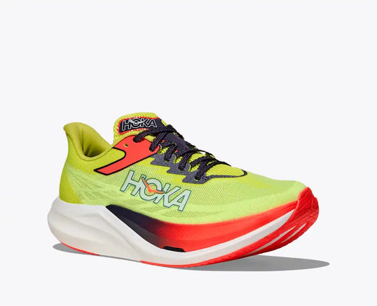 HOKA - Rocket X 3 neon yuzu / squid ink ¡NUEVA!