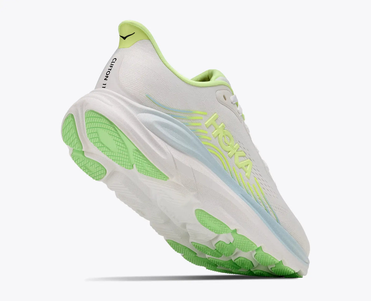 ¡NUEVA! HOKA - Clifton 11 Woman Frost / Neon Yuzu
