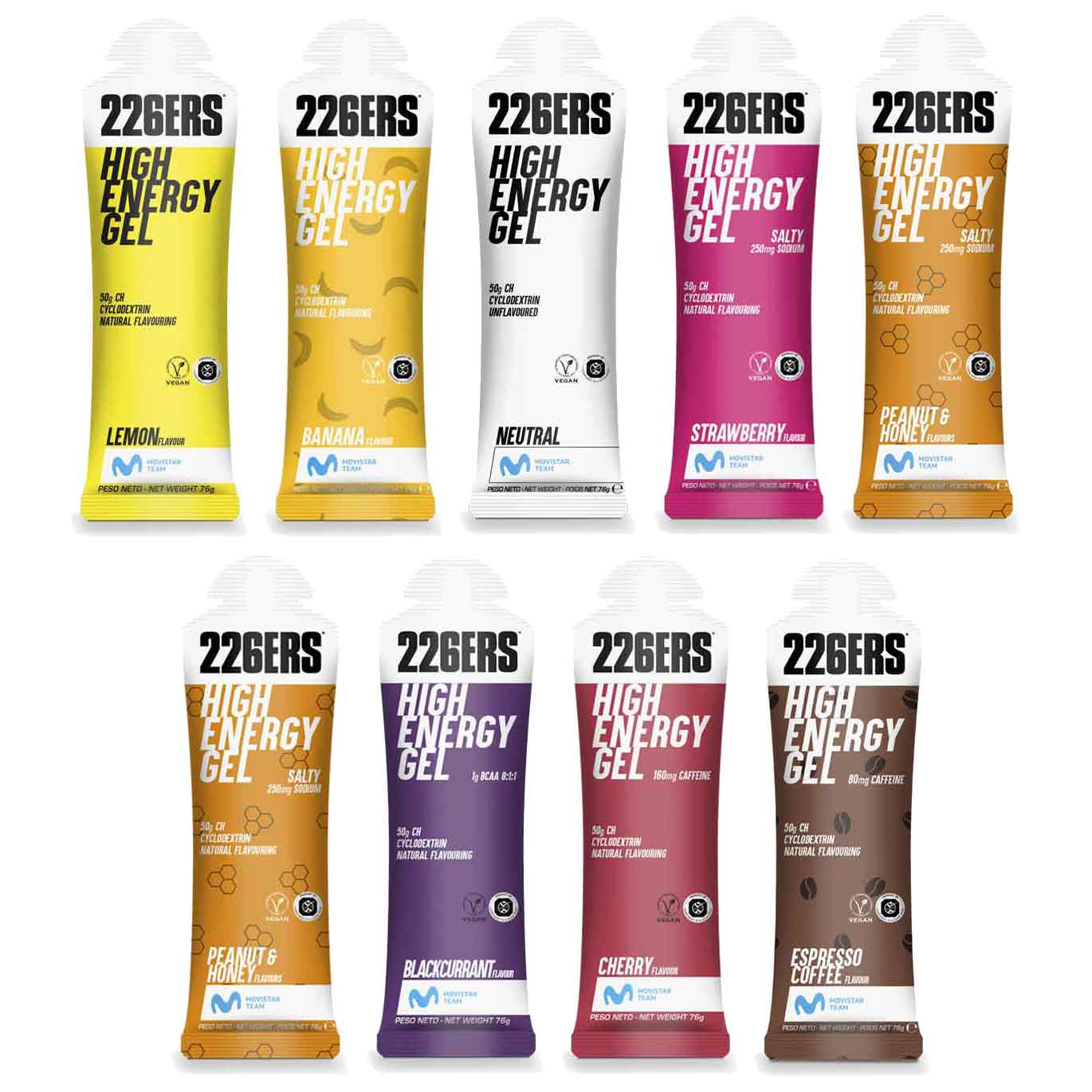 226ers - HIGH ENERGY GEL 76g