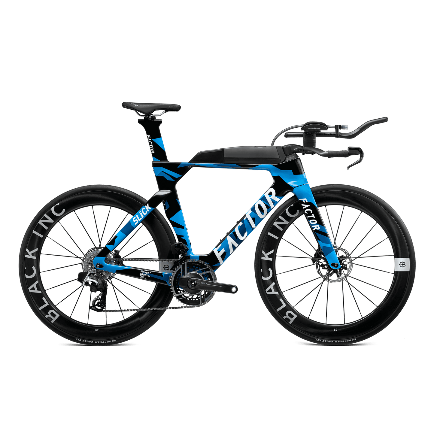 FACTOR - SLICK PREMIUM - SRAM RED W/ POWER METER NEBULA BLUE