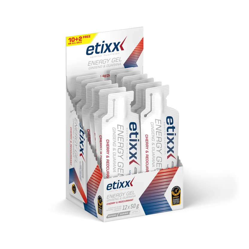 ETIXX - Energy Gel - Ginseng & Guarana/Red Current