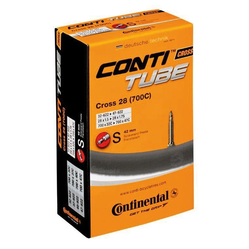 CONTINENTAL - CÁMARA CROSS 700x32-47 VALVULA PRESTA 42 mm